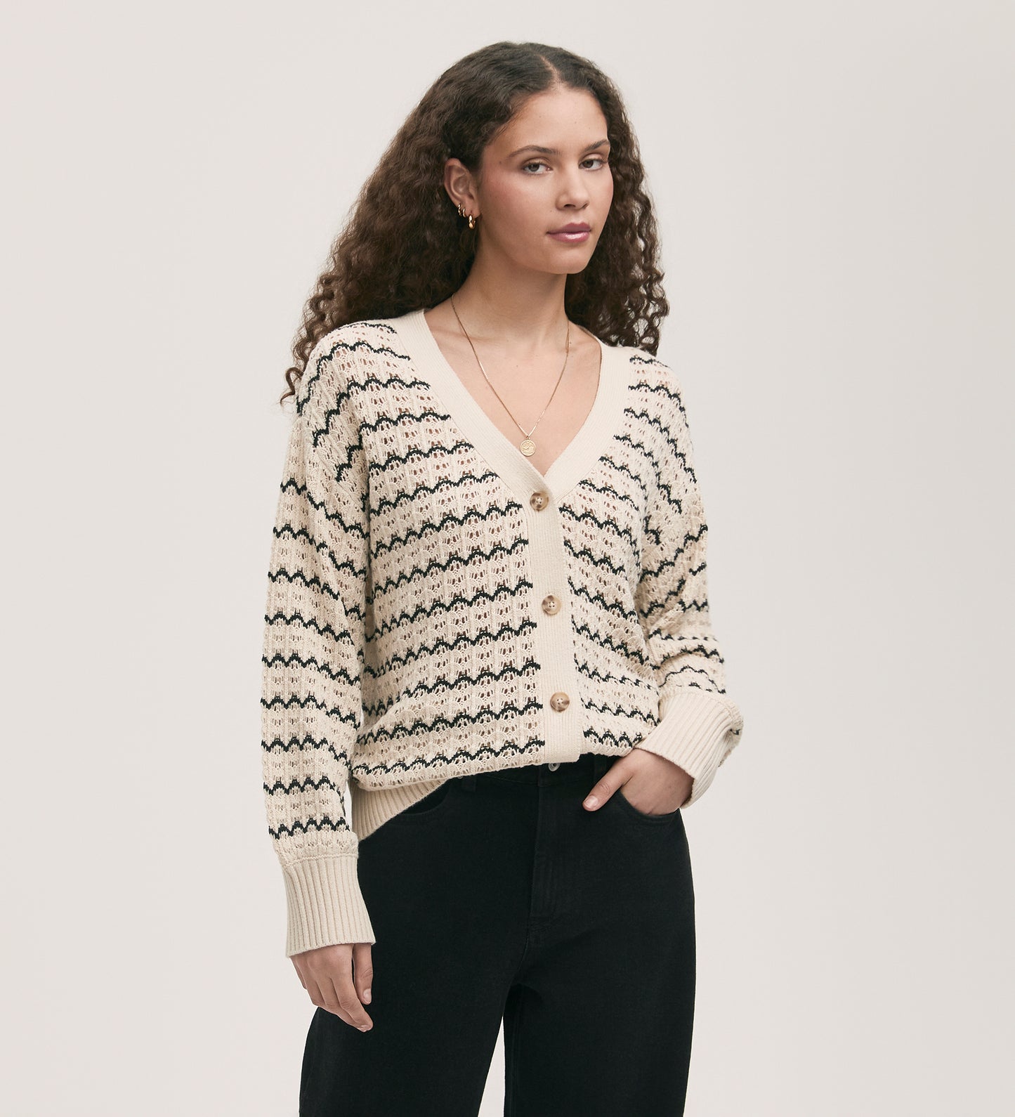 Alena Ivory Cardigan