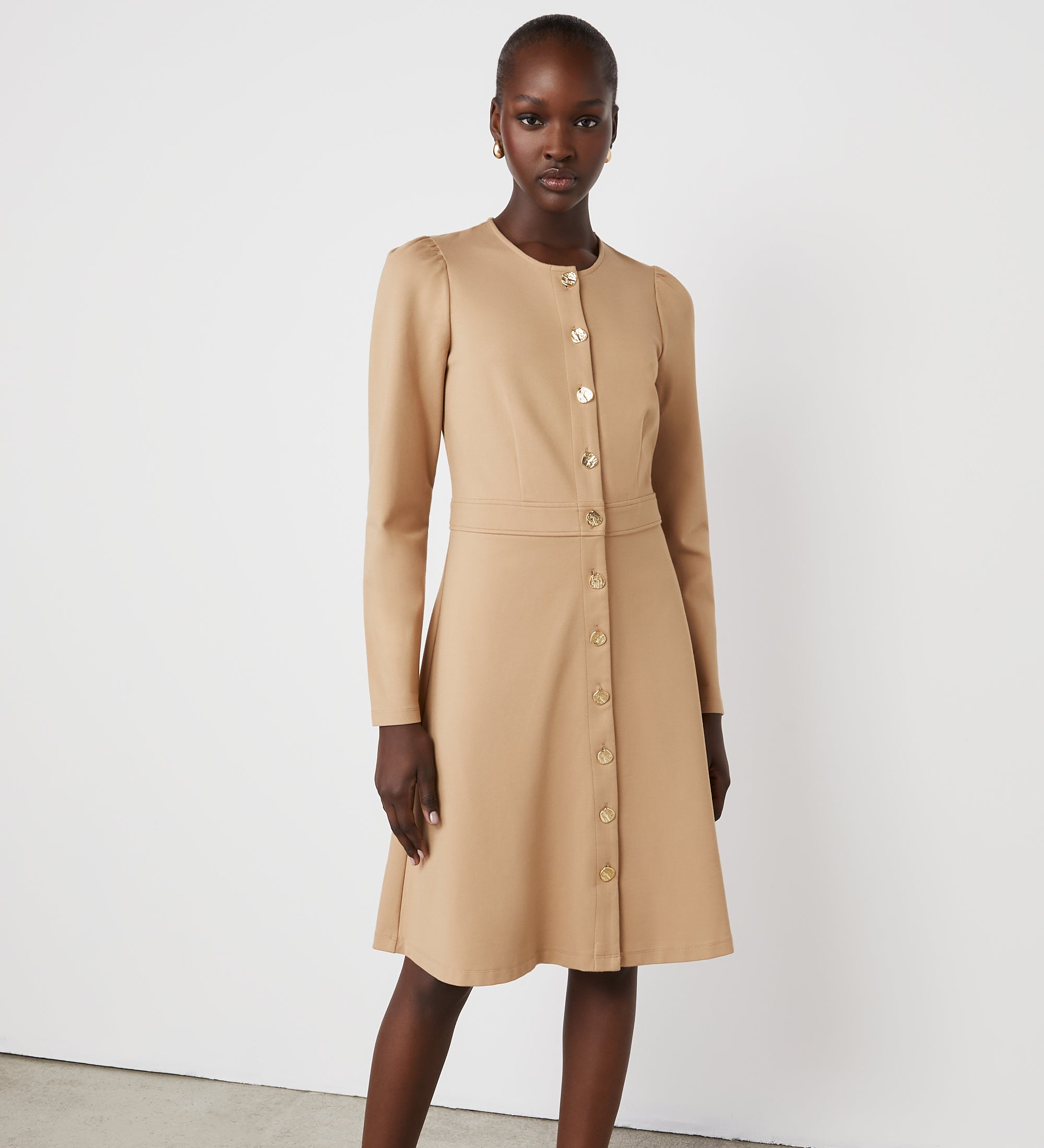 Maddie ponte midi dress hotsell