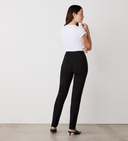 Cleo Black Ponte Jersey Leggings