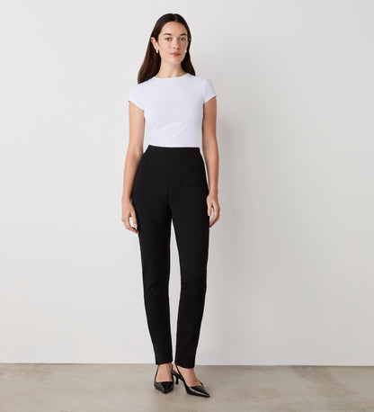 Cleo Black Ponte Jersey Leggings