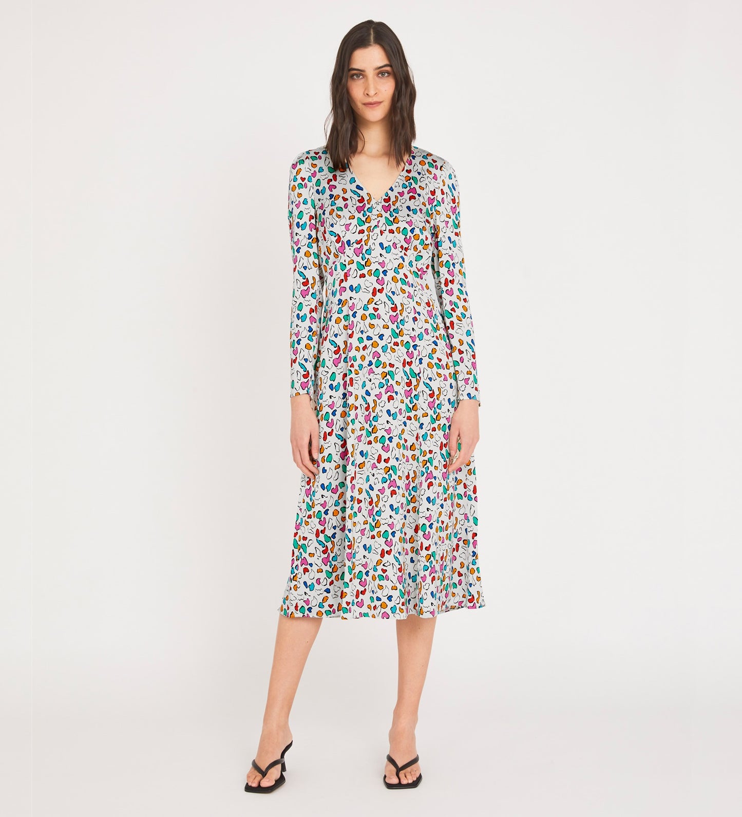 Molly Midi Starla Polka Dot Dress