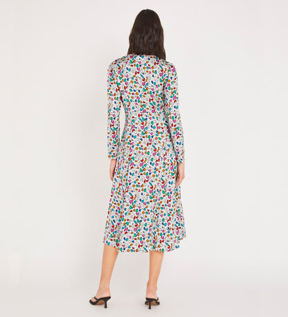 Molly Midi Starla Polka Dot Dress