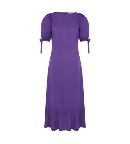 Ruby Purple Midi Dress