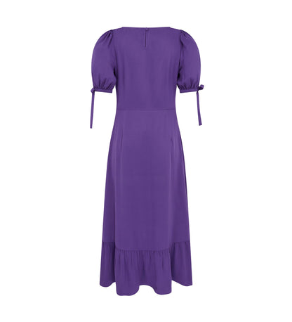 Ruby Purple Midi Dress