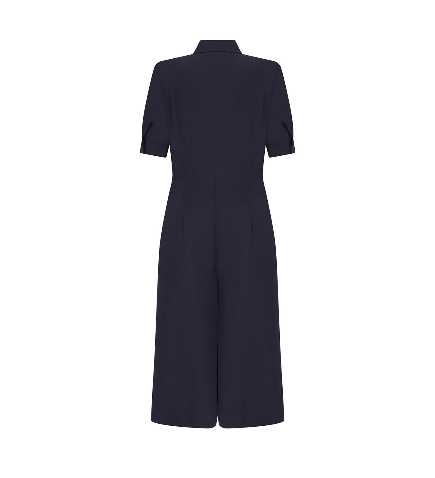 Kalea Navy Culotte Jumpsuit