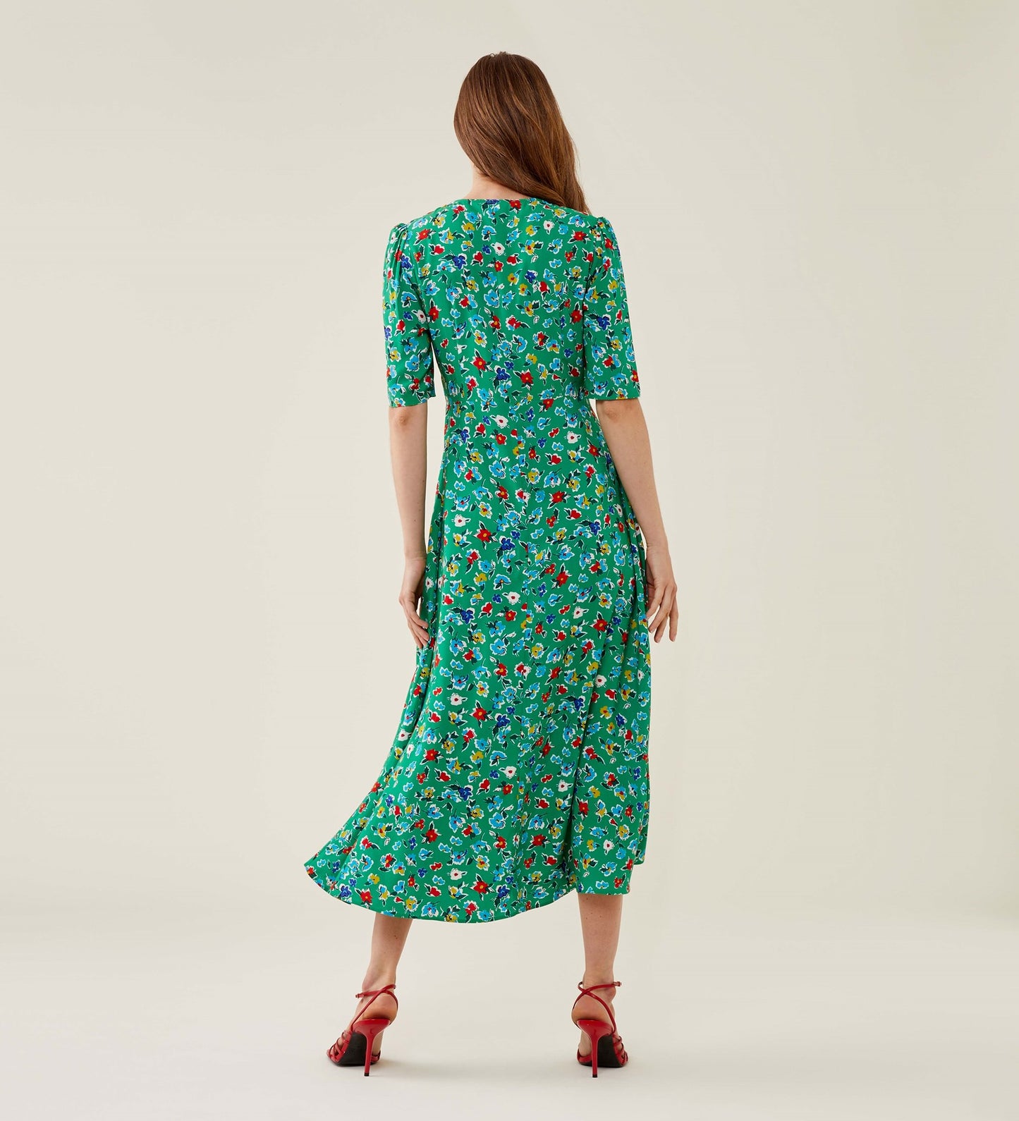 Camilla Green Daisy Midi Dress