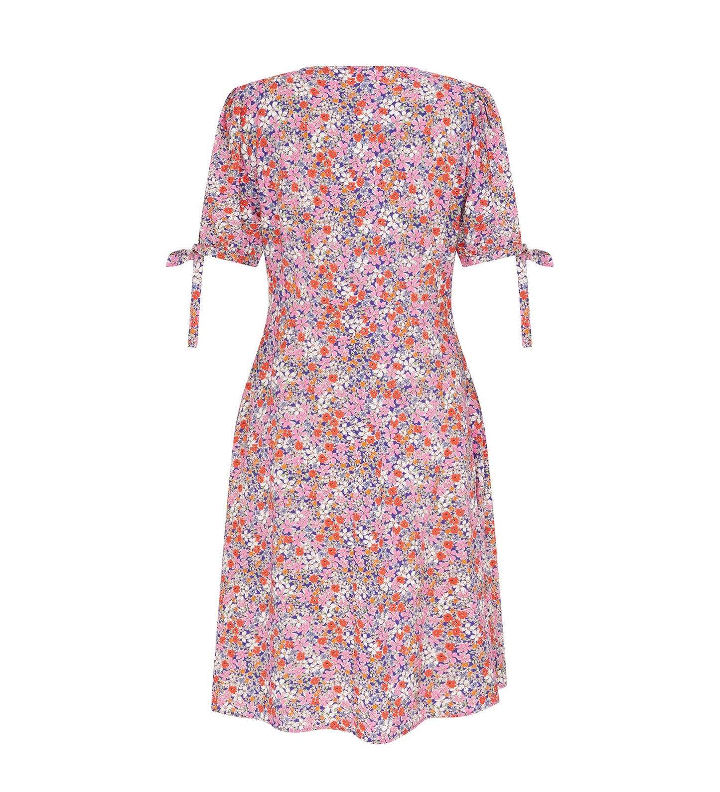 Jude Blue Floral Midi Dress