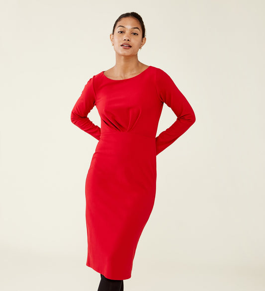 Gloria Ponte Jersey Dress