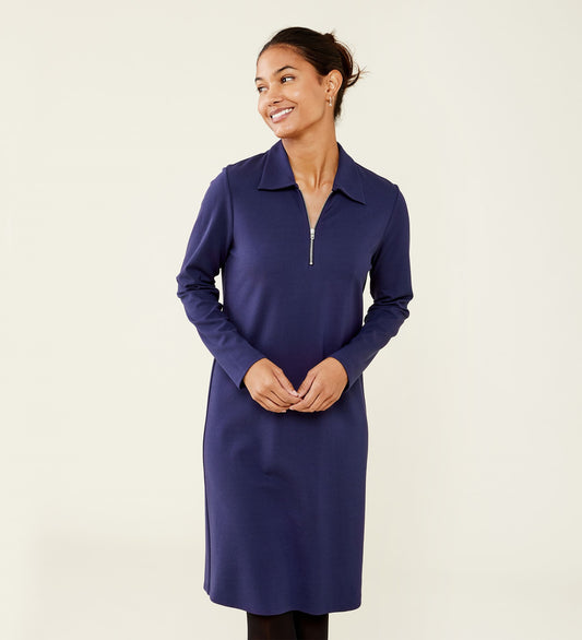 Jennie Ponte Jersey Navy Tunic