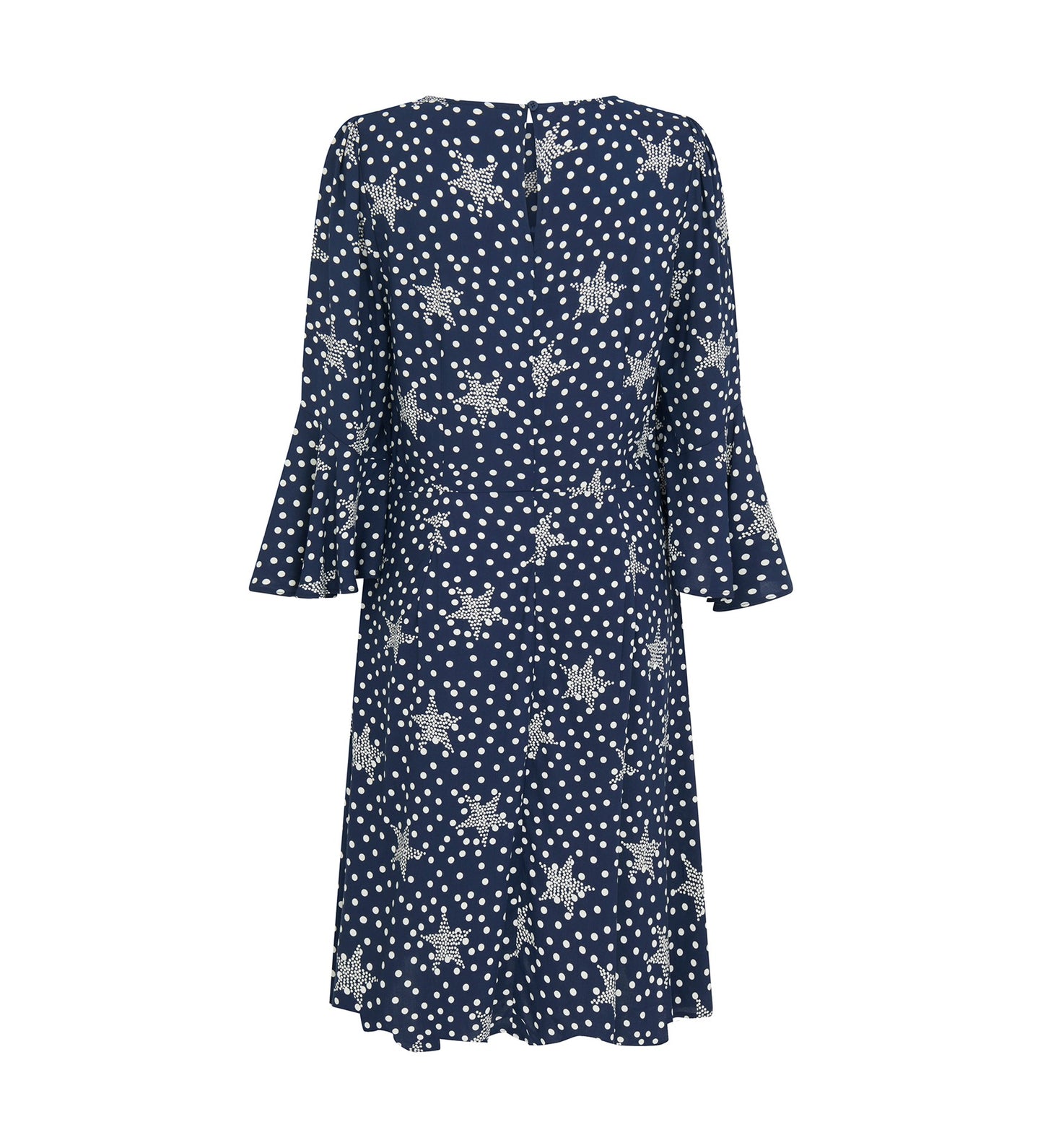 Quinn Navy Stars Midi Dress