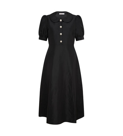 Eara Taffeta Midi Dress