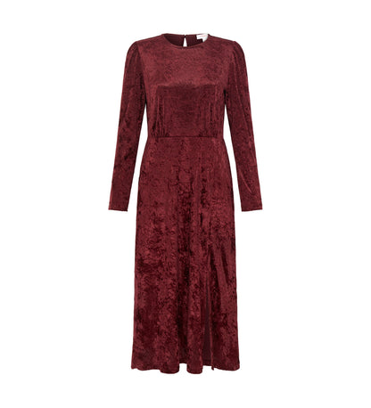 Abel Burgundy Velvet Dress