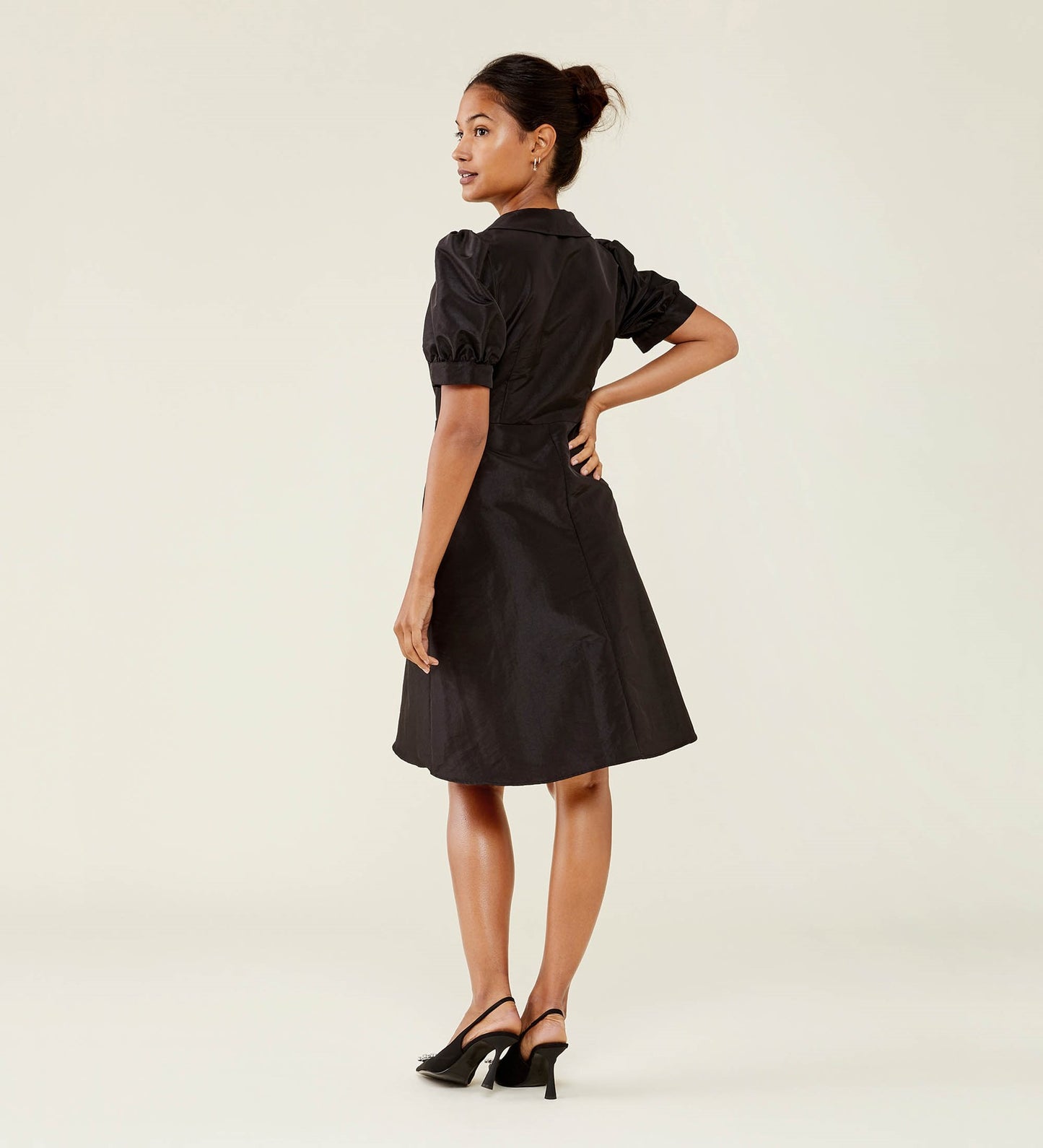 Posy Taffeta Knee Length Dress