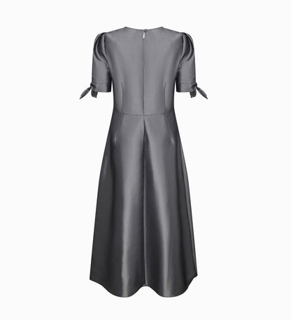 Liora Taffeta Midi Dress