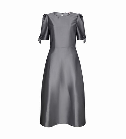 Liora Taffeta Midi Dress