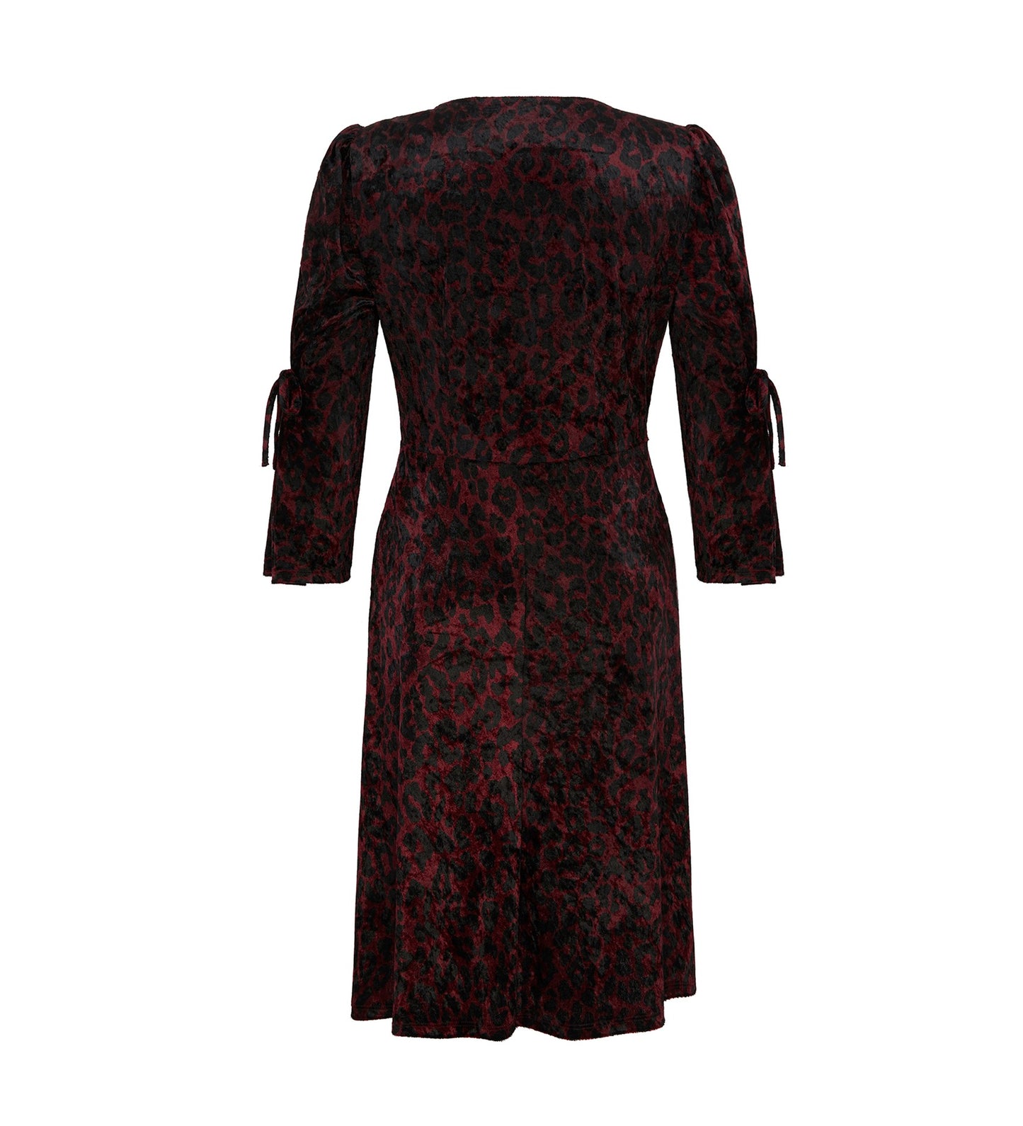 Lola Velvet Knee Length Dress