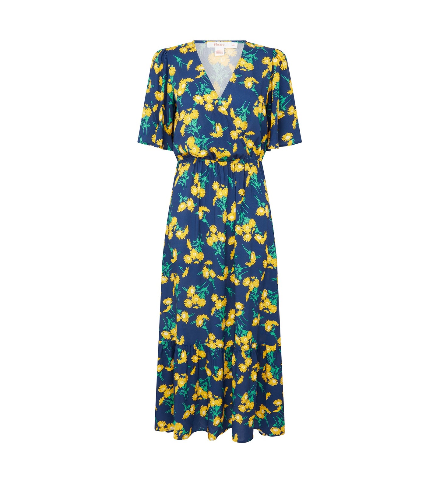 Alexia Navy Daisy Midi Dress