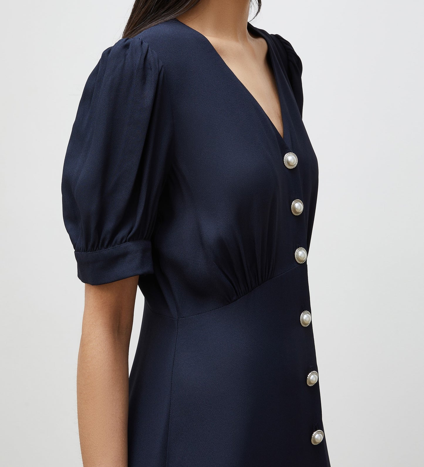 Ulrica Navy Midi Dress