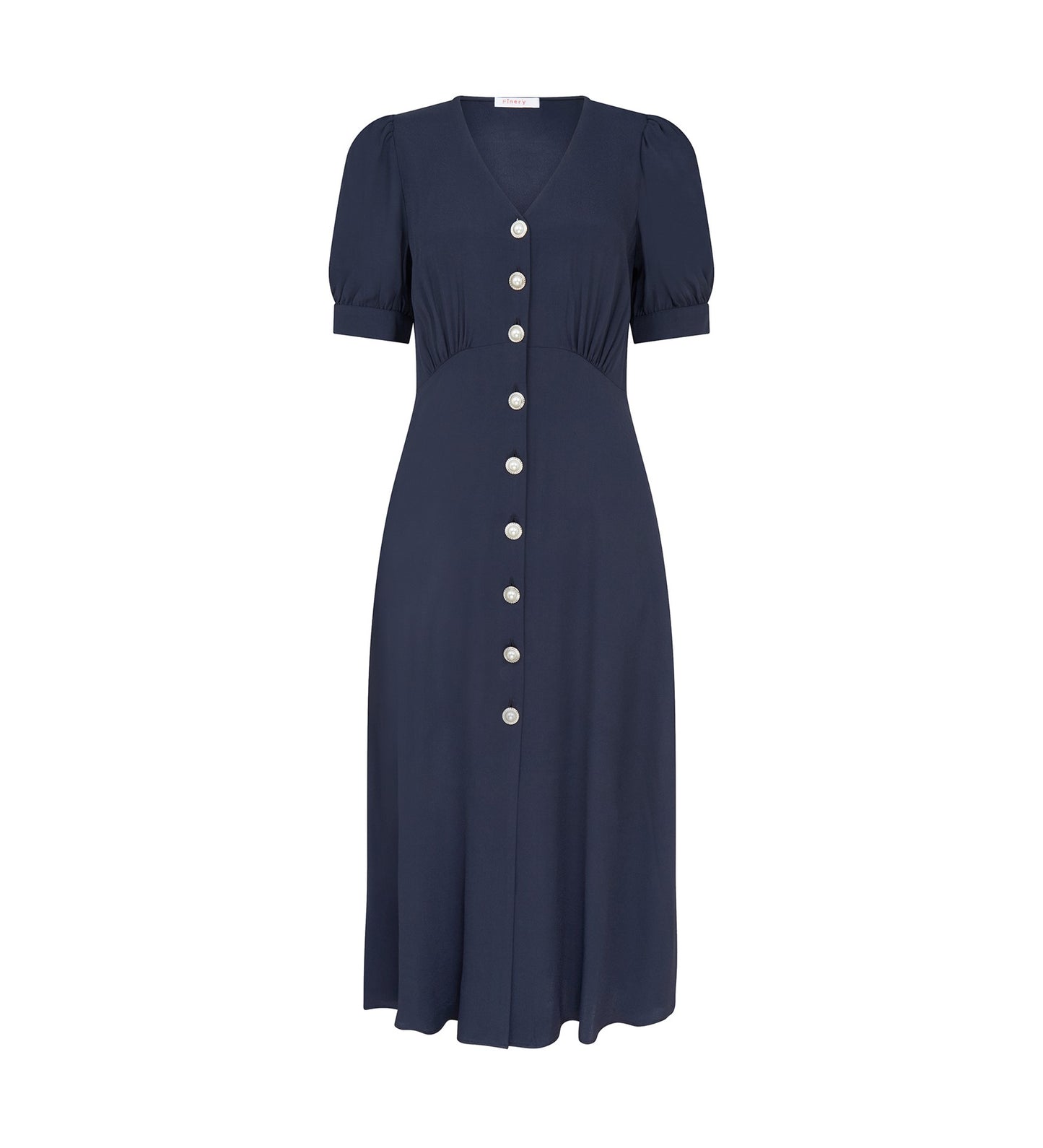 Ulrica Navy Midi Dress