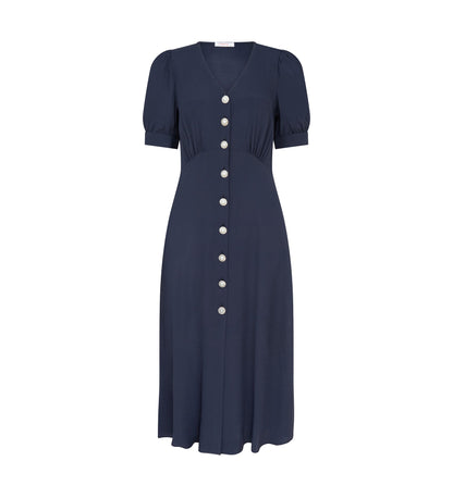 Ulrica Navy Midi Dress