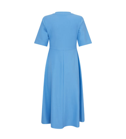 Ioana Blue Ponte Jersey Dress