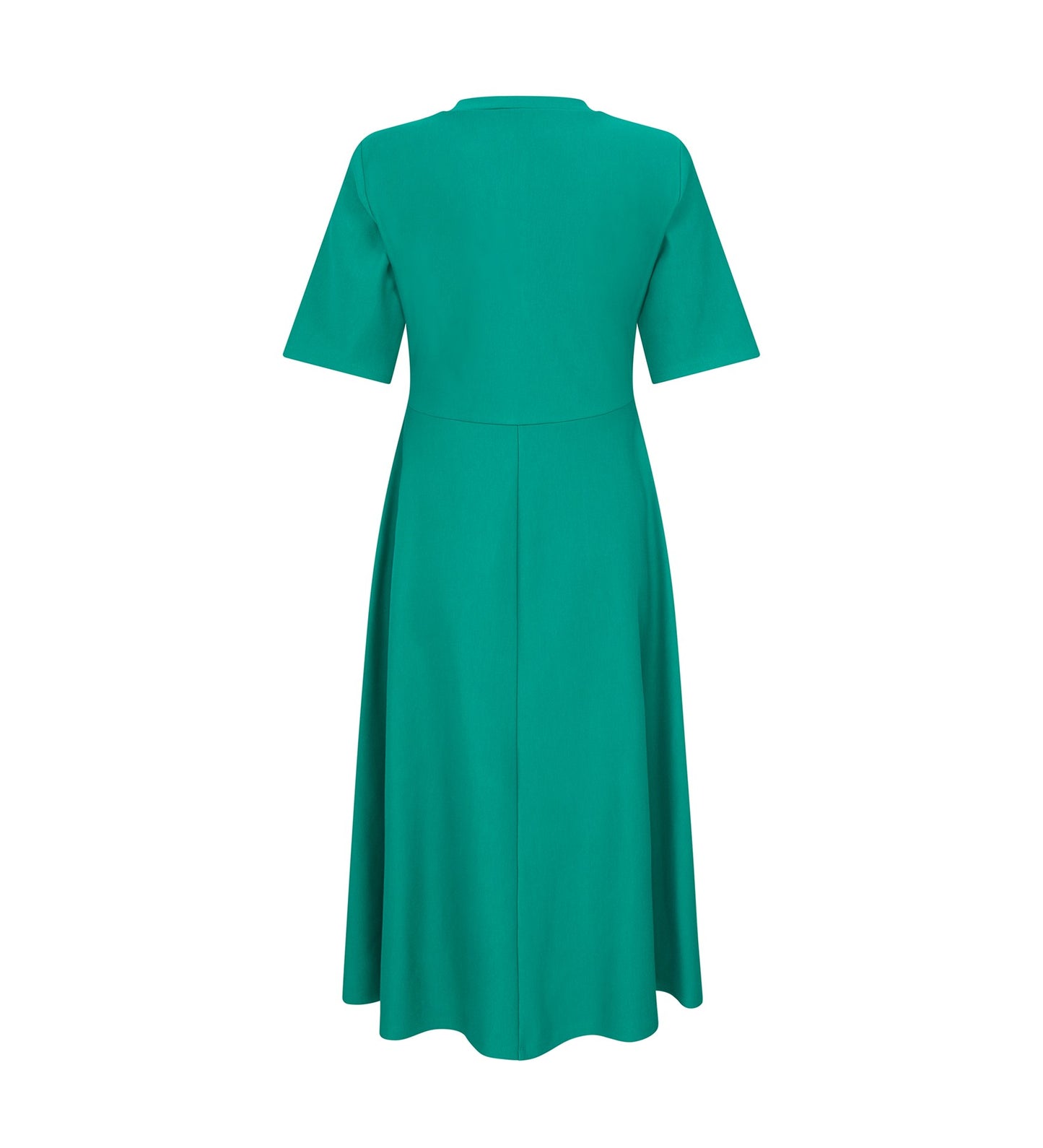 Ioana Green Ponte Jersey Dress