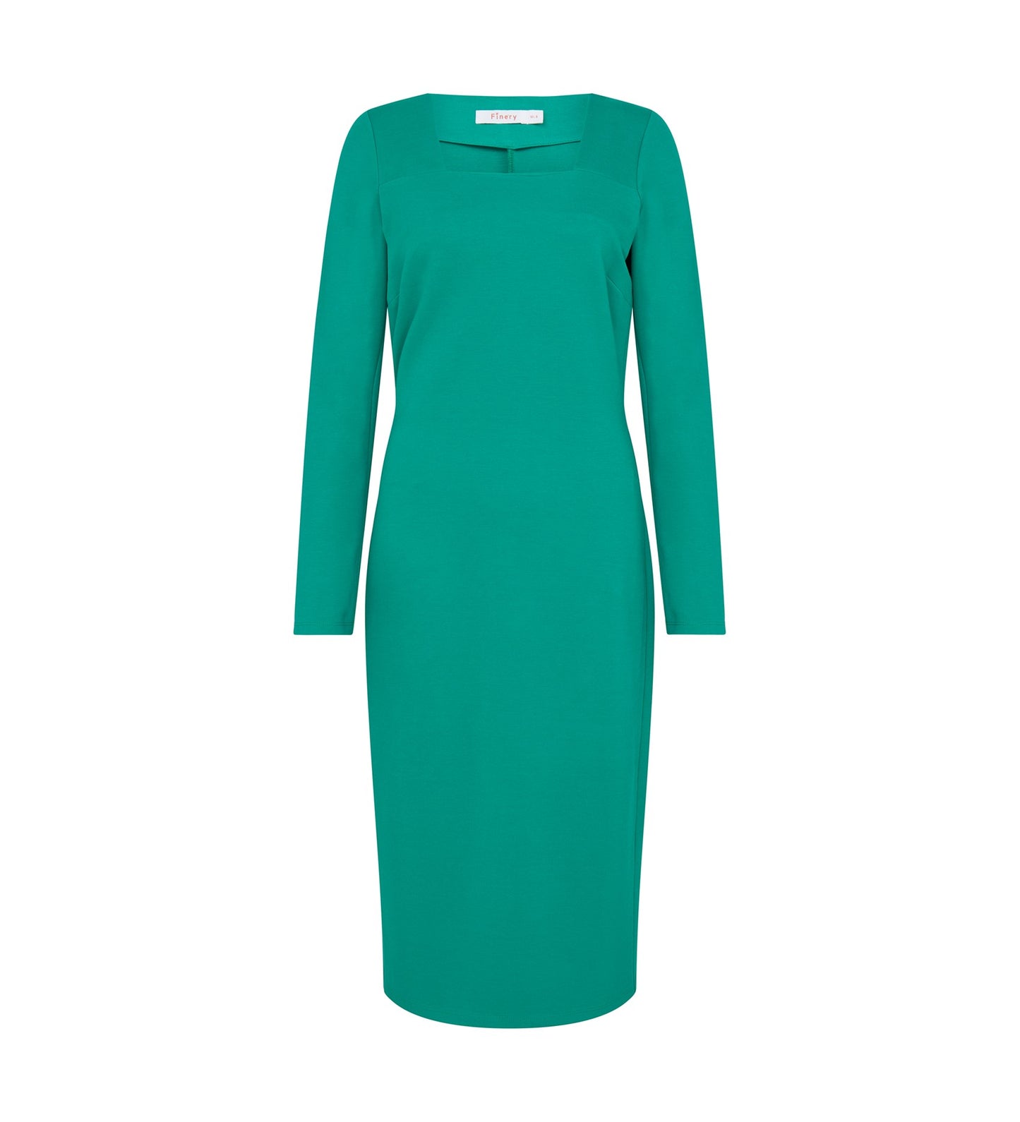 Glain Green Ponte Jersey Dress