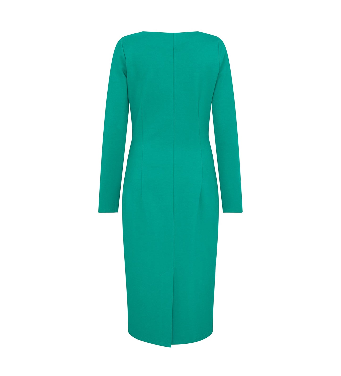 Glain Green Ponte Jersey Dress