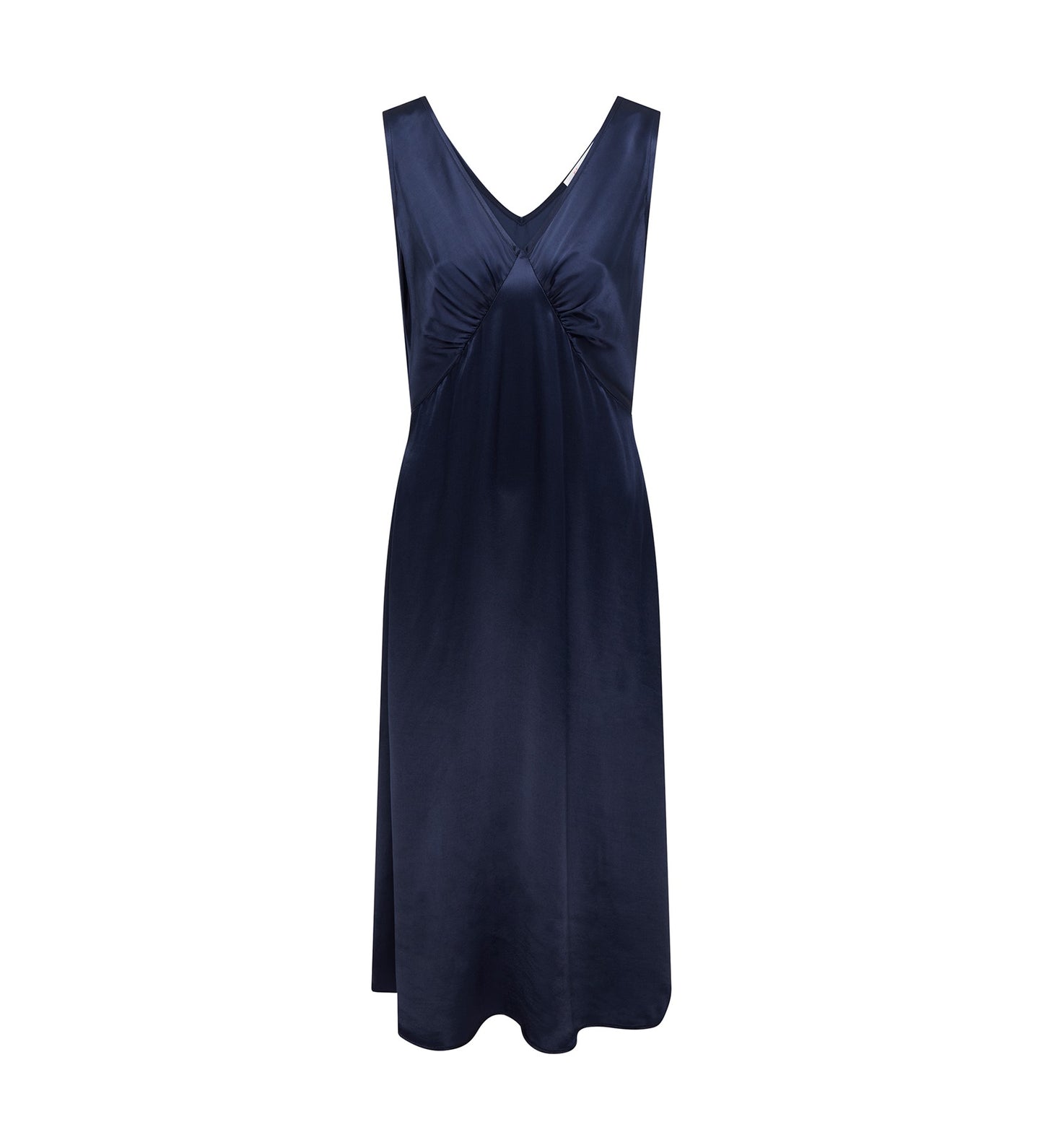 Darcy Navy Satin Dress