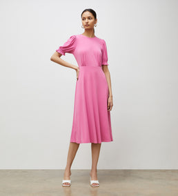 Dillion midi in pink hotsell