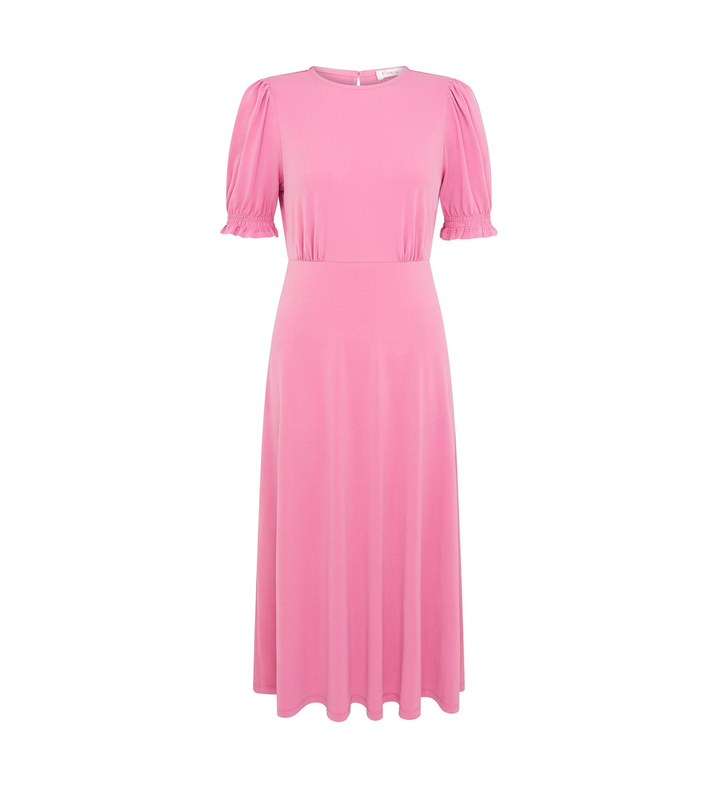 Lilybelle Pink Jersey Crepe Midi Dress