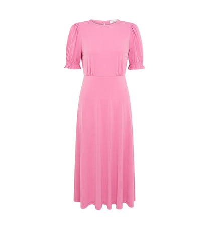 Lilybelle Pink Jersey Crepe Midi Dress