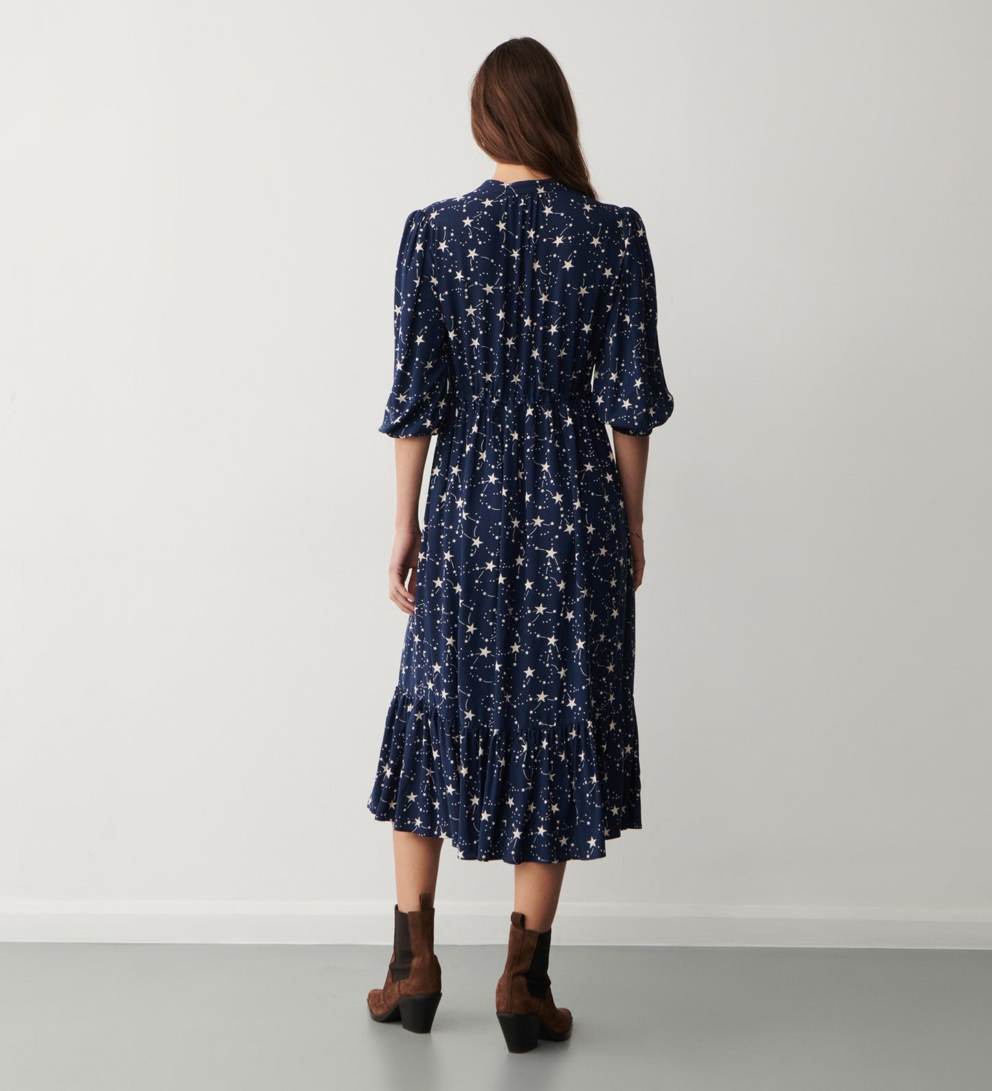 Rosie Navy Stars Dress