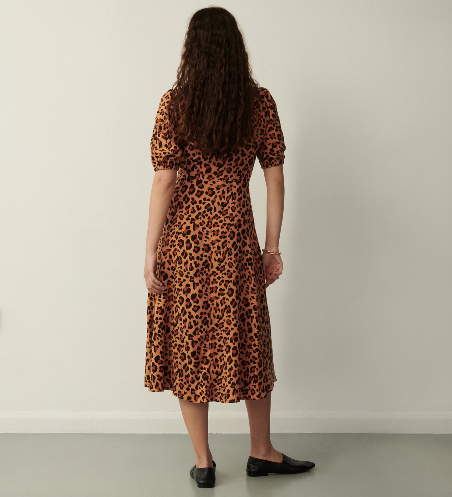 Deandra Brown Leopard Dress