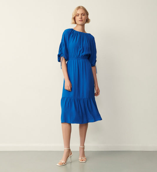 Harriet Cobalt Midi Dress