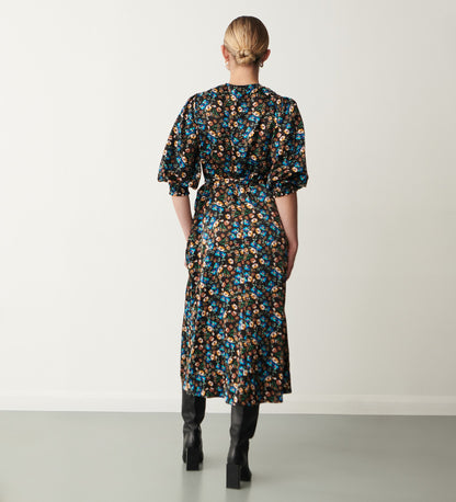 Kiera Ditsy Floral Midi Dress