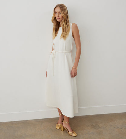 Janette Ivory Ponte Jersey Midi Dress