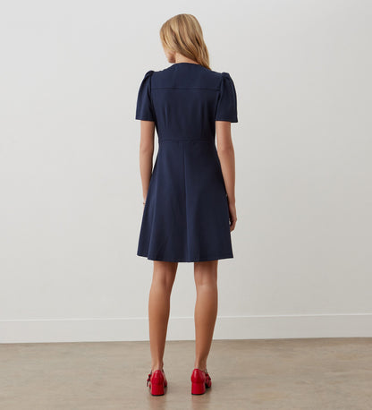 Paloma Navy Ponte Jersey Dress