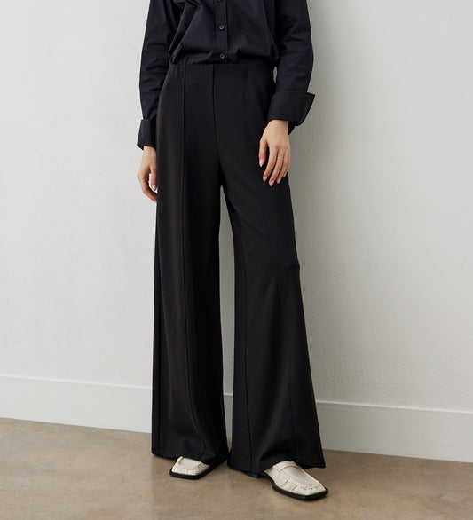 Matilda Black Ponte Jersey Trousers