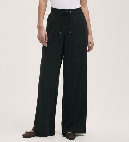 Dixie Black Wide Leg Trouser