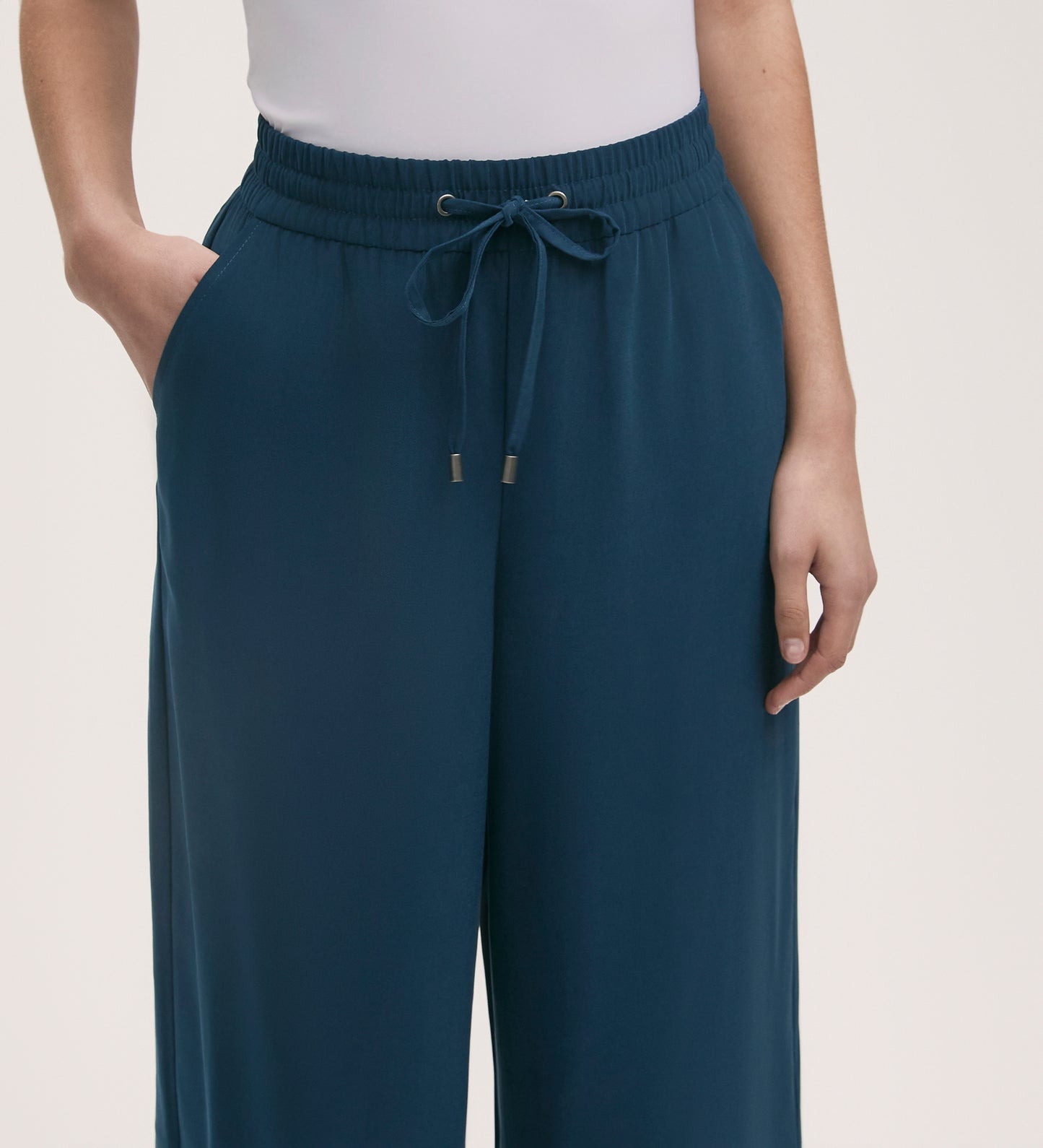 Dixie Indigo Wide Leg Trouser