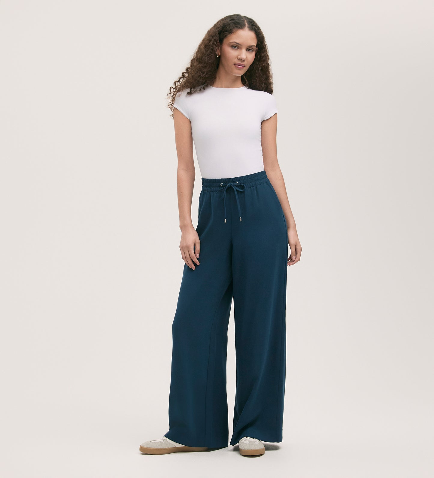 Dixie Indigo Wide Leg Trouser