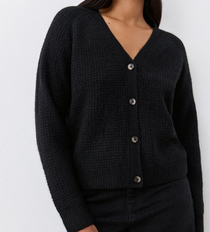 Etta Black Cardigan