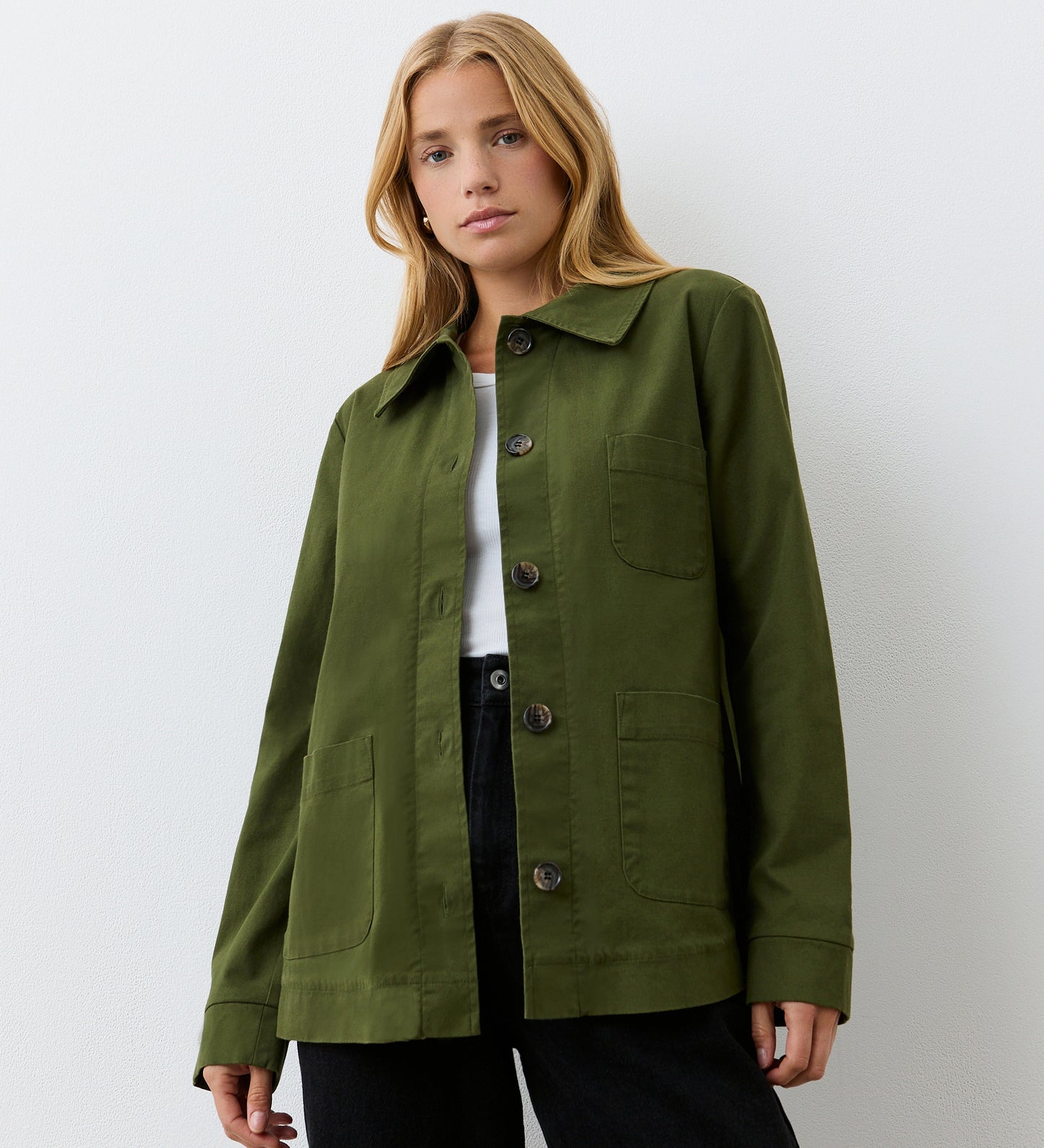 Grayson Khaki Cotton Jacket