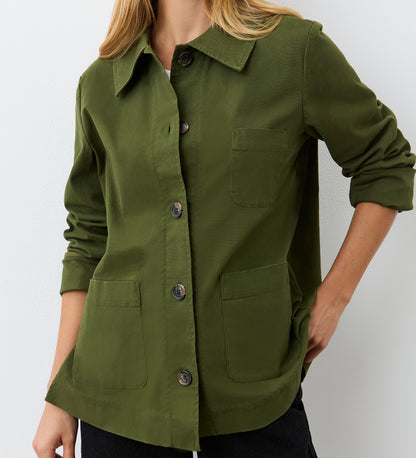 Grayson Khaki Cotton Jacket