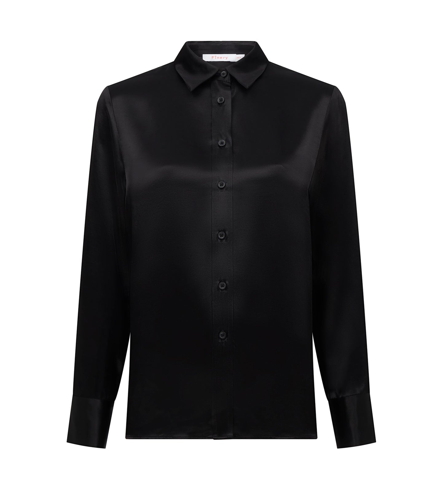 Cynthia Black Satin Shirt