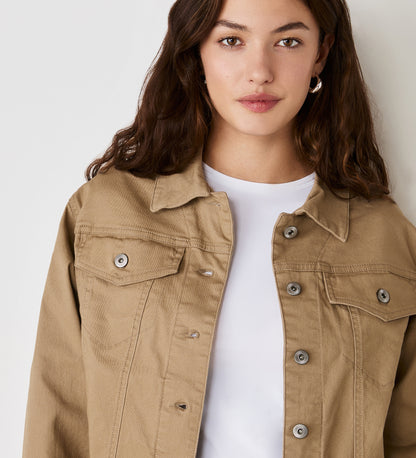 Isobel Mocha Denim Jacket