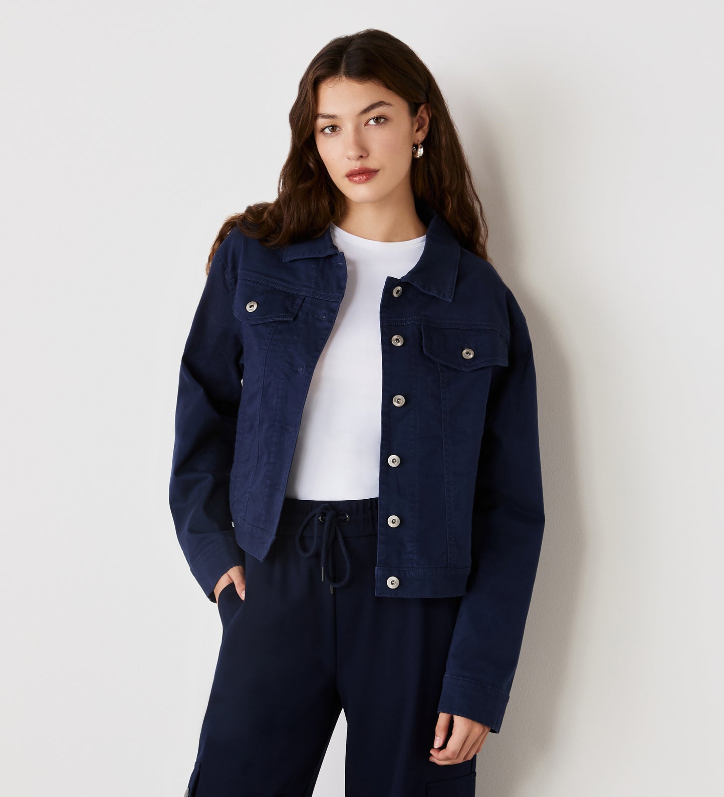 Isobel Navy Denim Jacket