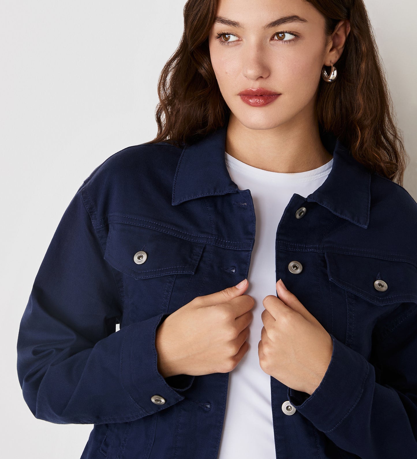 Isobel Navy Denim Jacket