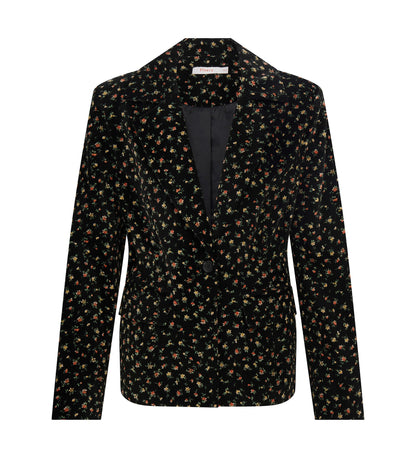 Emlyn Printed Cotton Velveteen Jacket